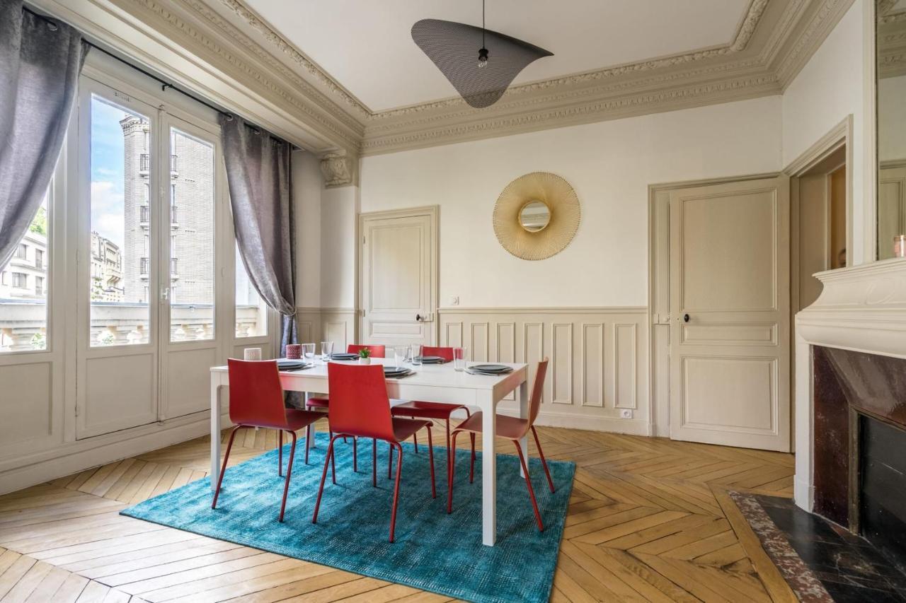 Charming Apartment Near Trocadero Paris Exterior foto